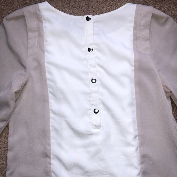 H&M Color Block 3/4 Sleeve Work Dress - Picture 4 of 12